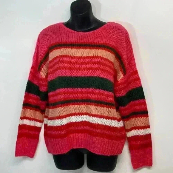 stiches & Stripes Sweaters - Stitches and stripes size small pink knit sweater